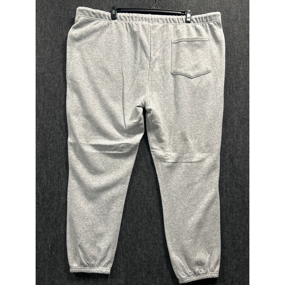 No Boundaries Fleece Jogger Mens 3XL Heather Grey New Drawstring Elastic Cuffs - Picture 2 of 9